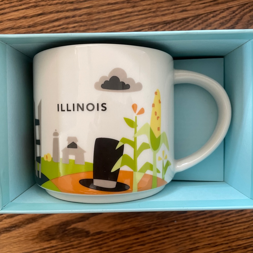 Starbucks Illinois You Are Here Mug